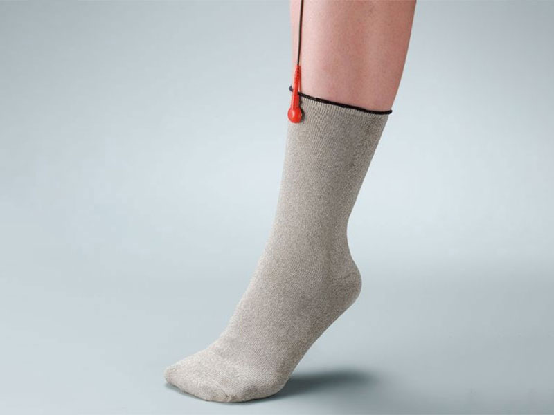 Wearable E-massage Textiles-Sock-I-Fun-Song