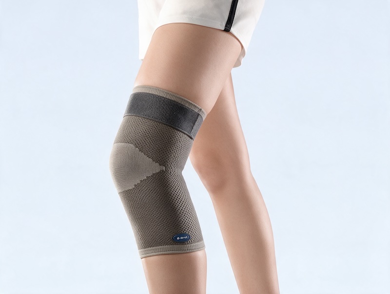 bamboo charcoal slip on knee support
